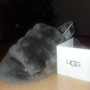 UGG FLUFF YEAH SLIDES